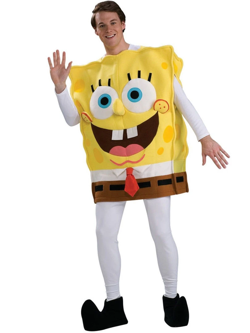 Buyseasons SpongeBob SquarePants Deluxe Adult Costume Clothing