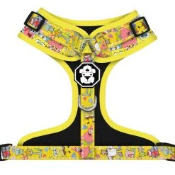 Fresh_pawz Pet Products SpongeBob SquarePants And Friends Adjustable Mesh Pet Harness