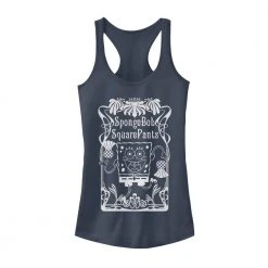 Fifthsun Clothing Nouveau SpongeBob Women's Racerback Tank Top