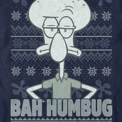 Fifthsun Squidward Bah Humbug Short Sleeve T-Shirt Clothing