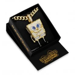 King_ice SpongeBob X King Ice - XL SpongeBob SquarePants Necklace Accessories