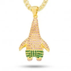 King_ice SpongeBob X King Ice - Iced Patrick Necklace