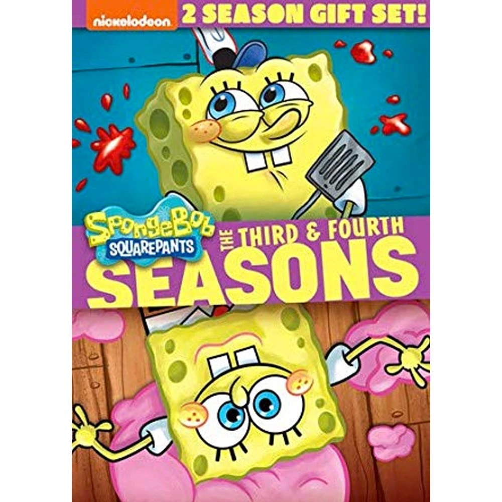 Ingram SpongeBob SquarePants: Seasons 3 & 4 DVDs