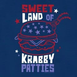 Dtg2go Clothing SpongeBob SquarePants The Krusty Krab Land Of Krabby Patties Women's Flowy Tank Top