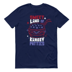 Monster Digital SpongeBob SquarePants The Krusty Krab Land Of Krabby Patties Adult Short Sleeve T-Shirt