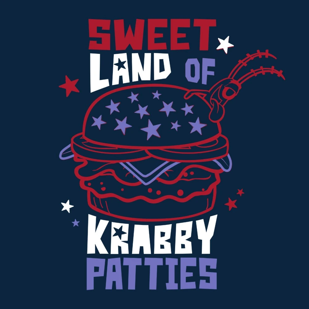 Printful SpongeBob SquarePants The Krusty Krab Land Of Krabby Patties Premium Tote Bag Accessories