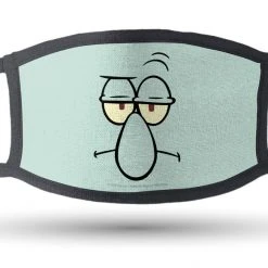 Shiphero-wildbobby SpongeBob SquarePants Big Face Washable Face Masks - Pack Of 3