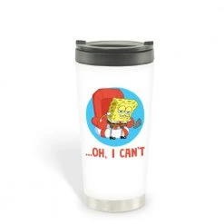 Photomugs SpongeBob SquarePants Oh, I Can't Meme 16 Oz Stainless Steel Thermal Travel Mug