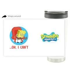 Photomugs SpongeBob SquarePants Oh, I Can't Meme 16 Oz Stainless Steel Thermal Travel Mug
