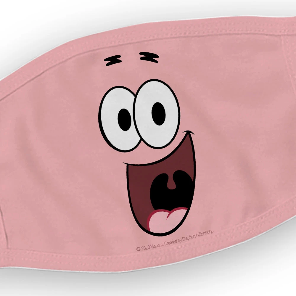 Progift SpongeBob SquarePants Patrick Big Face Washable Face Mask