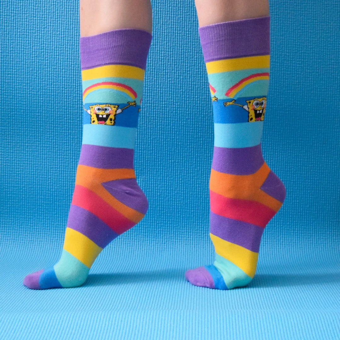 Fba-sock101 SpongeBob SquarePants Imagination Socks