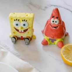 Shiphero-logosunlimited SpongeBob And Patrick Salt And Pepper Shaker Set Home & Office
