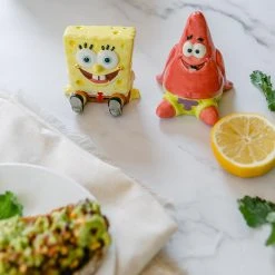 Shiphero-logosunlimited SpongeBob And Patrick Salt And Pepper Shaker Set Home & Office