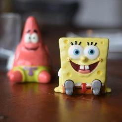 Shiphero-logosunlimited SpongeBob And Patrick Salt And Pepper Shaker Set Home & Office