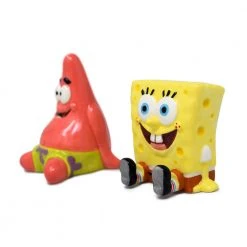 Shiphero-logosunlimited SpongeBob And Patrick Salt And Pepper Shaker Set Home & Office
