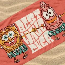 Progift Kids & Baby SpongeBob SquarePants Best Wave Ever Beach Towel