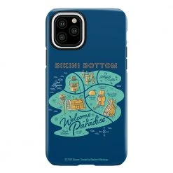 Monetyze-casetry SpongeBob SquarePants Welcome To Paradise Tough Phone Case