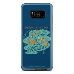 Monetyze-casetry SpongeBob SquarePants Welcome To Paradise Tough Phone Case