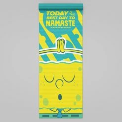 Disruptsports SpongeBob SquarePants Namaste Yoga Mat Accessories