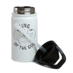 Monetyze-vismark SpongeBob SquarePants Larry King Of The Gym Laser Engraved Short SIC Water Bottle