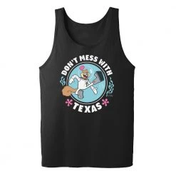 Monster Digital SpongeBob SquarePants Sandy Cheeks Don't Mess With Texas Adult Tank Top Clothing