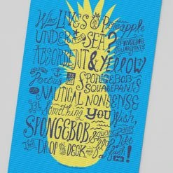 Disruptsports SpongeBob SquarePants Pineapple Yoga Mat