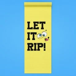 Disruptsports Accessories SpongeBob SquarePants Let It Rip Yoga Mat
