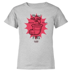 Dtg2go SpongeBob SquarePants Wash Your Fins Kids Short Sleeve T-Shirt Clothing