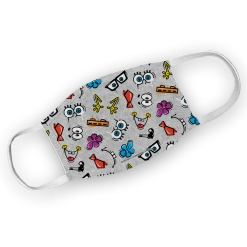 Progift Accessories SpongeBob SquarePants Emojis Washable Face Mask