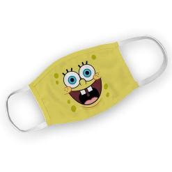 Progift Accessories SpongeBob SquarePants Big Face Washable Face Mask