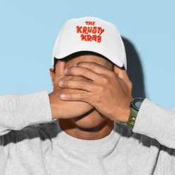 Fba-capstone The Krusty Krab Embroidered Hat Accessories