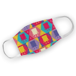 Progift SpongeBob SquarePants Silhouette Washable Face Mask Accessories