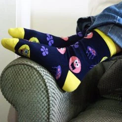 Fba-sock101 SpongeBob SquarePants Youth Socks Accessories