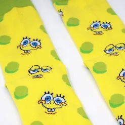 Fba-sock101 SpongeBob SquarePants Faces Adult Unisex Socks Accessories