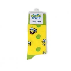 Fba-sock101 SpongeBob SquarePants Faces Adult Unisex Socks Accessories