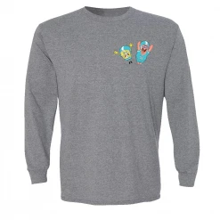 Monster Digital Clothing SpongeBob SquarePants Bikini Bottom Feeders Adult Long Sleeve T-Shirt