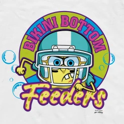 Monster Digital Clothing SpongeBob SquarePants Bikini Bottom Feeders Adult Long Sleeve T-Shirt
