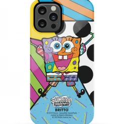 Monetyze-casetry Accessories SpongeBob SquarePants Britto Tough Phone Case