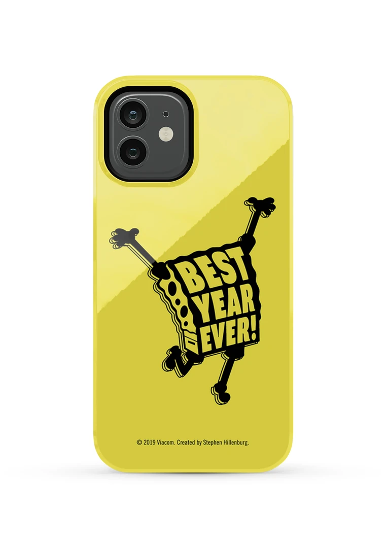 Monetyze-casetry SpongeBob SquarePants Best Year Ever Tough Phone Case Accessories