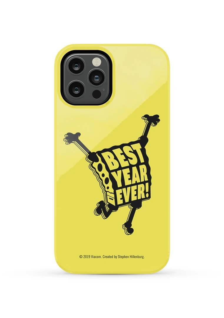 Monetyze-casetry SpongeBob SquarePants Best Year Ever Tough Phone Case Accessories