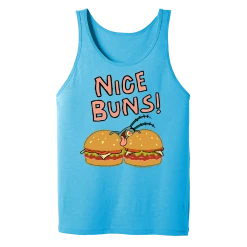 Monster Digital SpongeBob SquarePants Chum Bucket Nice Buns Adult Tank Top Clothing