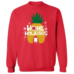 Monster Digital SpongeBob Home For The Holidays Crew Neck Sweatshirt