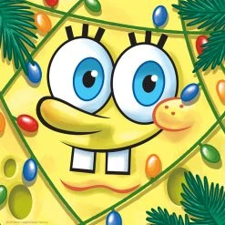 Mww SpongeBob Festive Pillow - 16" X 16"