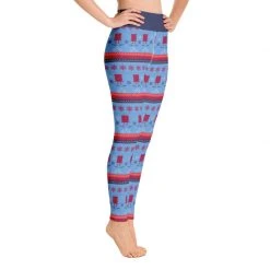 Printful SpongeBob And Patrick Holiday Leggings