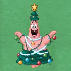 Dtg2go Clothing Patrick Santa Zip-Up Hooded Sweatshirt