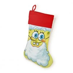 Progift Kids & Baby SpongeBob Santa Christmas Stocking