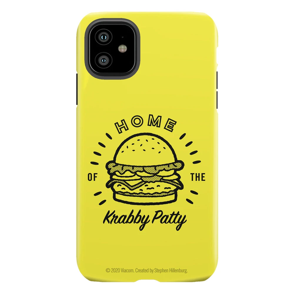 Monetyze-casetry Accessories The Krusty Krab Home Of The Krabby Patty Tough Phone Case