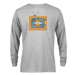 Monster Digital SpongeBob SquarePants Mermaidman And Barnacleboy TV Adult Long Sleeve T-Shirt