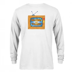 Monster Digital SpongeBob SquarePants Mermaidman And Barnacleboy TV Adult Long Sleeve T-Shirt