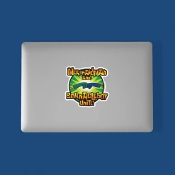 Printful Accessories SpongeBob SquarePants Mermaidman And Barnacleboy Unite Logo Die Cut Sticker